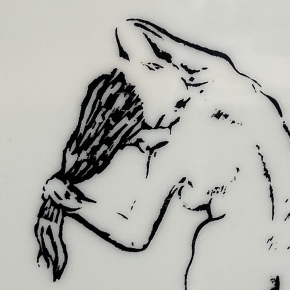 Modern Classics "The Bath" Nude Figure Art Panel on Lucite Signed "Degas" - Picture 5 of 9